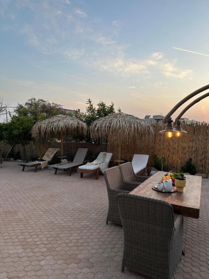 Villa Aspasia With Private Jacuzzi - Oasis Resort Kokkinos Pirgos Esterno foto